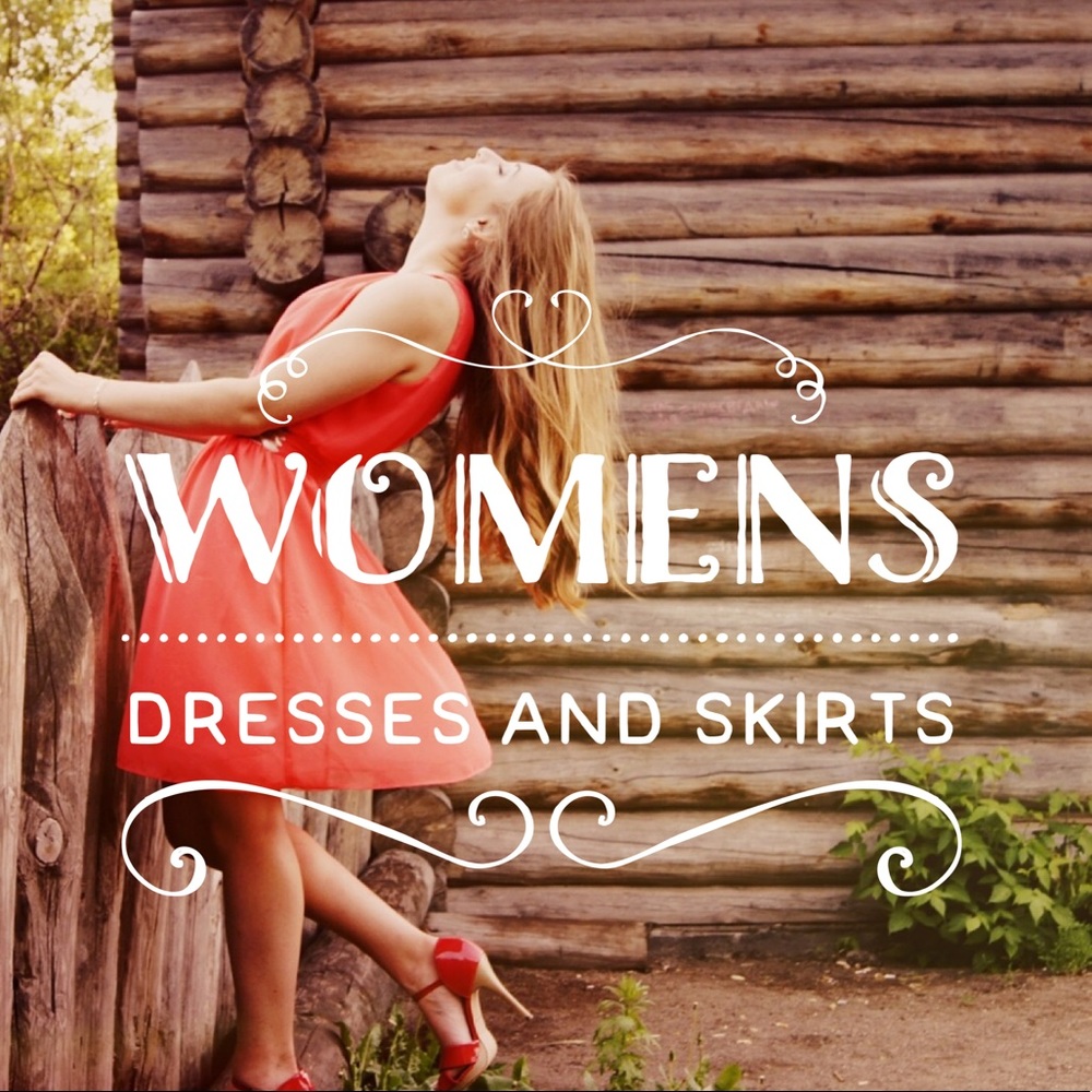 WOMENS dresses and skirts